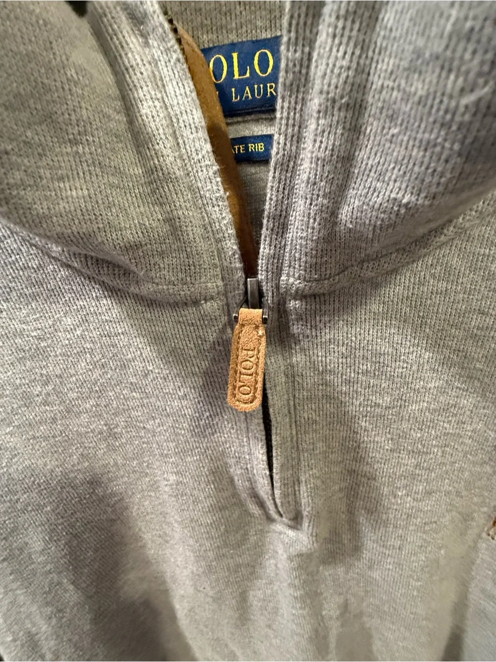 Polo by Ralph Lauren Gray Half-Zip Pullover Sweatshirt
